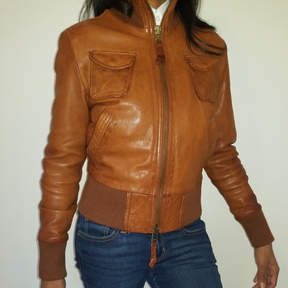 Miss Top Gun Jackets & Blazers - Top Gun Leather Jacket